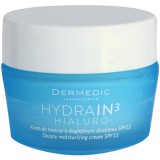 Dermedic Hydrain3 Hialuro mélyen hidratáló krém SPF 15 50 g
