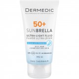 Dermedic Sunbrella Fényvédő Fluid SPF50+ zsíros és kombinált bőrre ultra-light 40ml