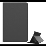 Designed for SAMSUNG tok álló, bőr hatású (FLIP, oldalra nyíló, asztali tartó funkció) FEKETE [Samsung Galaxy Tab A 10.1 LTE (2019) SM-T515] (5996591151328) - Tablet tok