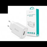 Devia Smart USB hálózati töltő adapter - Devia Smart Series Charge V3 - 5V/2A - white (ST362279) - Töltők