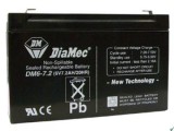 Diamec - 6V 7.2Ah - zárt savas akkumulátor