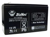 DIAMEC AGM akkumulátor, 12 V, 7,2 Ah, zárt, gondozásmentes