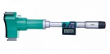 Digitális hárompontos furat mikrométer 100-125/0.001 mm - Insize 3127-125