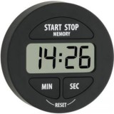 Digitális visszaszámláló óra stopperrel, időzítő, O55x18 mm, TFA 38-2022-01