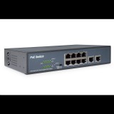 Digitus 8 portos Fast Ethernet PoE Switch (DN-95323-1) (DN-95323-1) - Ethernet Switch