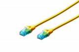 Digitus CAT5e U-UTP Patch Cable 0,5m Yellow DK-1512-005/Y