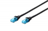 Digitus CAT5e U-UTP Patch Cable 10m Black  DK-1511-100/BLACK