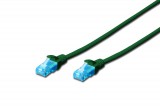 Digitus CAT5e U-UTP Patch Cable 1m Green  DK-1511-010/G