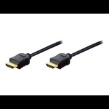 DIGITUS HDMI High Speed with Ethernet Connecting Cable - HDMI Type-A Male/HDMI Type-A Male - 5 m (AK-330107-020-S) - HDMI