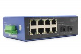 Digitus Industrial 8 + 2 -Port Gigabit Ethernet PoE Switch DN-651151