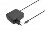 Digitus Notebook charger USB-C 100W GaN Power Supply PD 3.0 Black DA-10072