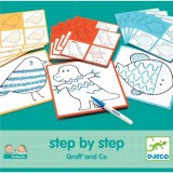 Djeco Állatkák lépésről lépésre - Step By Step Graff' and Co