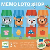Djeco Állatos memória lottó - Memória játék - Mémo loto shop - DJ08537