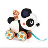 Djeco Billie a panda - Húzós játék - Billie -  - DJ06249