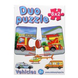 Dohány Duo Puzzle 8 x 2 darabos - közlekedés