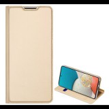 DUX DUCIS SKIN PRO tok álló, bőr hatású (FLIP, oldalra nyíló, bankkártya tartó, asztali tartó funkció) ARANY [Samsung Galaxy A53 (SM-A536) 5G] (5996591119212) - Telefontok