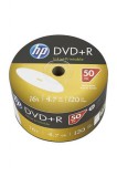 Dvd-r lemez, nyomtatható, 4,7gb, 16x, 50 db, zsugor csomagolás, hp 69302