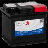 DYNAC Start-Stop AGM - 12V 50Ah - autó akkumulátor - Jobb+