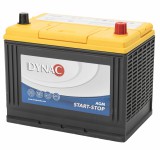 DYNAC Start-Stop AGM - 12v 75ah - autó akkumulátor - jobb+