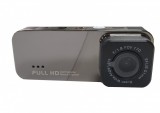E-Zone Autós Menetrögzítő Kamera T-701, Full HD, Magyar menüvel, tolató kamerával, szürke