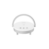 Earldom ET-WC28 Asztali Wireless Töltő - LED lámpa - Speaker Fehér