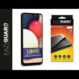 EazyGuard Samsung A025G Galaxy A02s Long gyémántüveg képernyővédő fólia - Diamond Glass 2.5D Fullcover - fekete (LA-1833) (LA-1833) - Kijelzővédő fólia