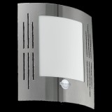 Eglo 88144 City kültéri fali lámpa, rozsdamentes acél (inox), E27 foglalattal, max. 1x60W, IP44