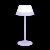 Eglo 900979 Meggiano kültéri asztali lámpa, lila, 170;150 lm, 3000K melegfehér, beépített LED, 1x1,5W+1x0,8W, IP54