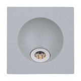 Eglo 96902 Zarate beépíthető lámpa, süllyesztett, fix, 8 cm x 8 cm, ezüst, 200 lm, 3000K melegfehér, beépített LED, 2W, IP20