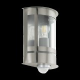 Eglo 97284 Tribano kültéri fali lámpa, rozsdamentes acél (inox), E27 foglalattal, max. 1x60W, IP44