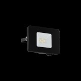 Eglo 97455 Faedo 3 kültéri LED reflektor, fekete, 900 lm, 5000K természetes fehér, beépített LED, 10W, IP65