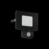 Eglo 97461 Faedo 3 kültéri LED reflektor, fekete, 1800 lm, 5000K természetes fehér, beépített LED, 20W, IP44