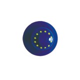 egochef Szakácskabát gomb - EU zászlós 12 db