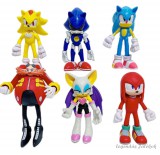 Egyéb 6 db-os Sonic a sündisznó figura szett - Rouge a denevérrel 10 cm