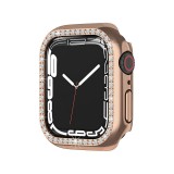 Egyéb Köves TPU óratok Apple Watch 7 - 41 mm rose gold