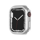 Egyéb Köves TPU óratok Apple Watch 7 - 45 mm ezüst