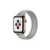 Egyéb Szilikon körpánt óraszíj Apple Watch 1-3: 38 mm/Watch 4-6: 40 mm/Watch 7: 41 mm M-es méret fehér