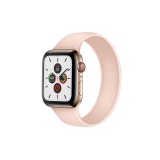 Egyéb Szilikon körpánt óraszíj Apple Watch 1-3: 42 mm/Watch 4-6: 44 mm/Watch 7: 45 mm L-es méret rózsaszín