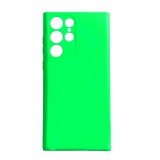 Egyéb TPU telefontok Summer Neon Samsung Galaxy S22 Ultra neon zöld