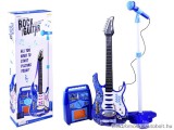 Elektromos gitár gyerekeknek Mikrofonnal-Kék