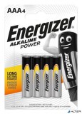 Elem, AAA mikro, 4 db, ENERGIZER &#039;Alkaline Power&#039;