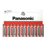 Elem PANASONIC Red Zinc 1,5 V cink-mangán AA (12db)
