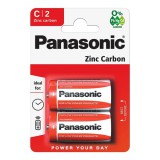 Elem PANASONIC Red Zinc 1,5 V cink-mangán BABY (2db)