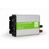 Energenie autós inverter 500w 12v, 2 db usb port eg-pwc500-01