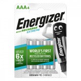 Energizer Ni-MH akkumulátor AAA | 1.2 V DC | 800 mAh | Előre töltött | 4 - Buborékfólia