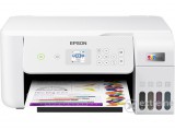 Epson L3266 Wifi tintasugaras nyomtató, fehér, ITS Ecotank 5760*1440dpi