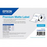 Epson prémium matt, papír etikett címke, 76*127 mm, 960 címke/tekercs (rendelési egység 6 tekercs/doboz)