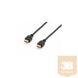 Equip kábel HDMI-HDMI 3M, black