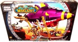 Eredeti, licencelt termék 91014 World of Warcraft - Goblin Zeppelin 38cm-es Léghajó +3db minifigura - 310 elemes Mega Bloks építőjáték