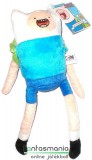 Eredeti, licencelt termék Adventure Time - 16cm-es Finn az ember plüss figura - Kalandra Fel - Cartoon Network